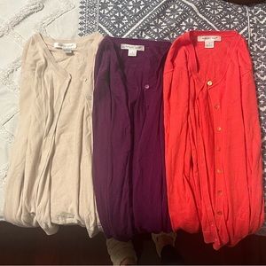 August Silk cardigans